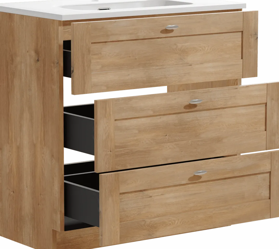 Linie Classo badkamermeubel met Baro wastafel
