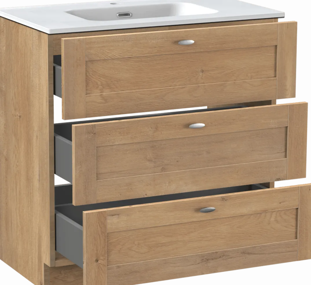 Linie Classo badkamermeubel met Baro wastafel