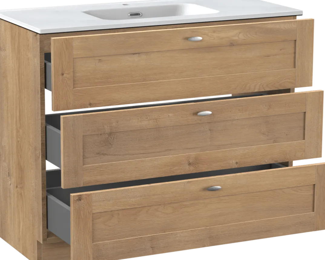 Linie Classo badkamermeubel met Baro wastafel