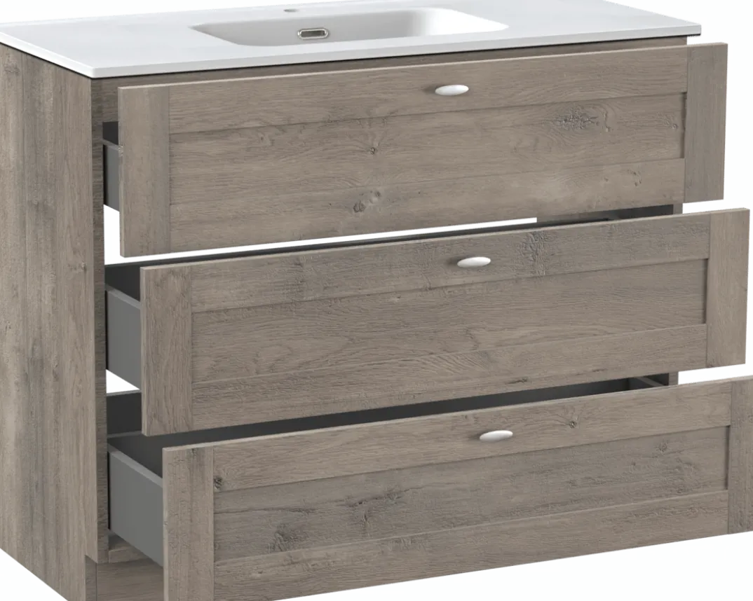 Linie Classo badkamermeubel met Baro wastafel