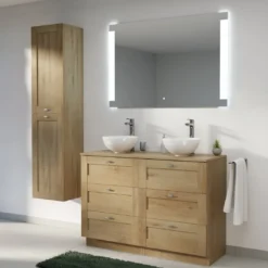 Linie Classo badkamermeubel met Lado wastafelblad voor waskom(men)