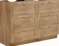 Linie Classo badkamermeubel met Lado wastafelblad voor waskom(men)