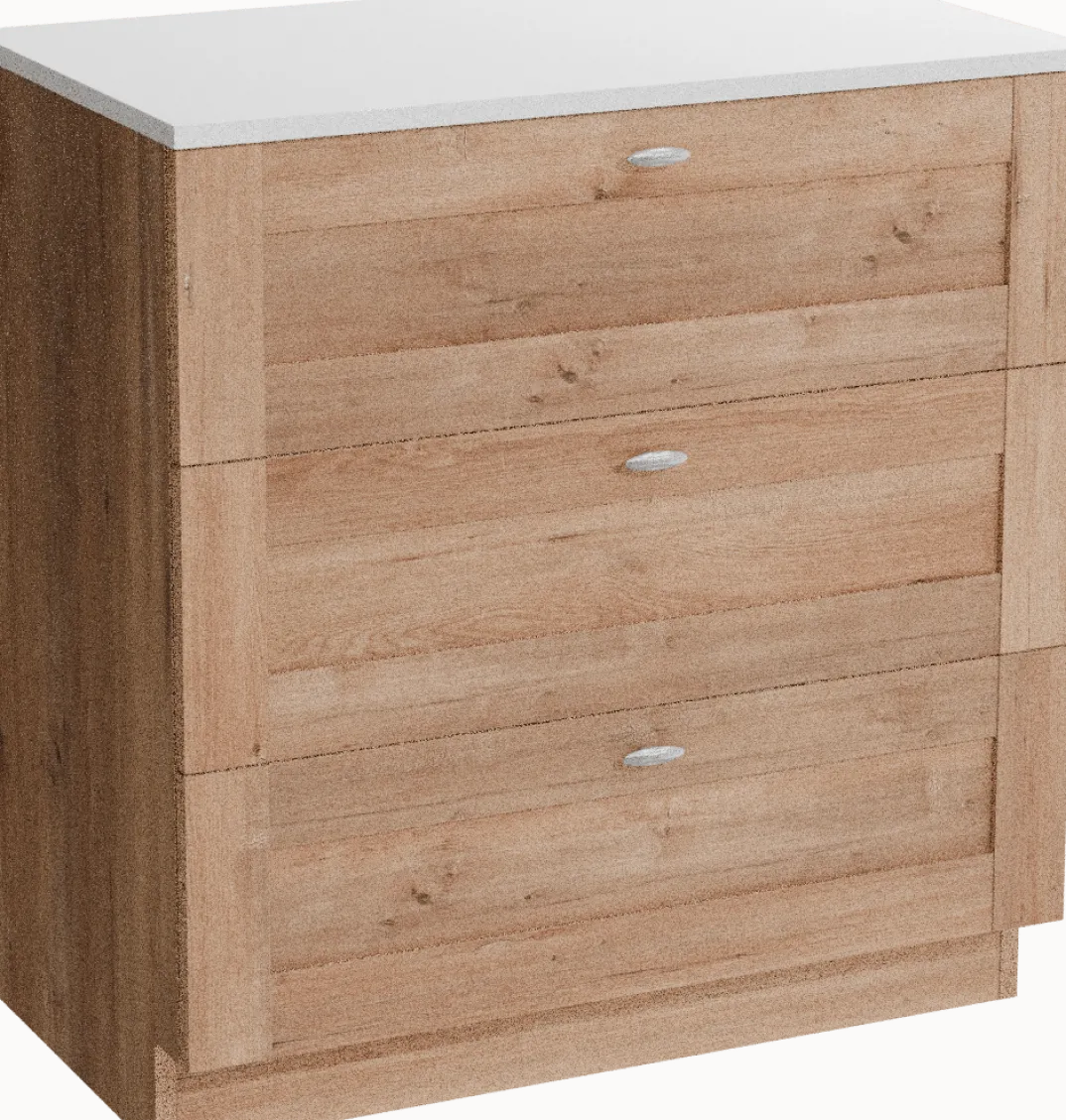 Linie Classo badkamermeubel met Lado wastafelblad voor waskom(men)
