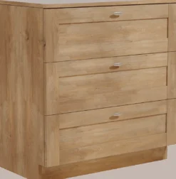 Linie Classo badkamermeubel met Lado wastafelblad voor waskom(men)