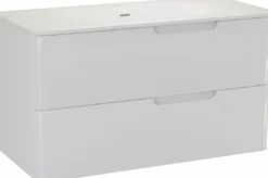 Linie Curvo badkamermeubel met Baro Curvo wastafel