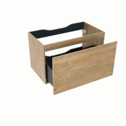 Linie Lado badkamermeubel met Lado wastafelblad voor waskom(men)
