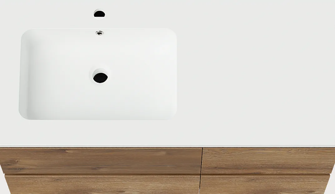 Linie Lado badkamermeubel met Vano wastafel