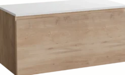 Linie Lado badkamermeubel met Lado wastafelblad voor waskom(men)