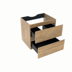 Linie Lado badkamermeubel met Lado wastafelblad voor waskom(men)