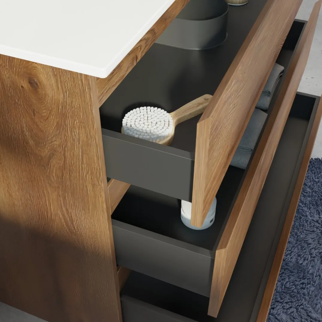 Linie Lado badkamermeubel met Baro wastafel