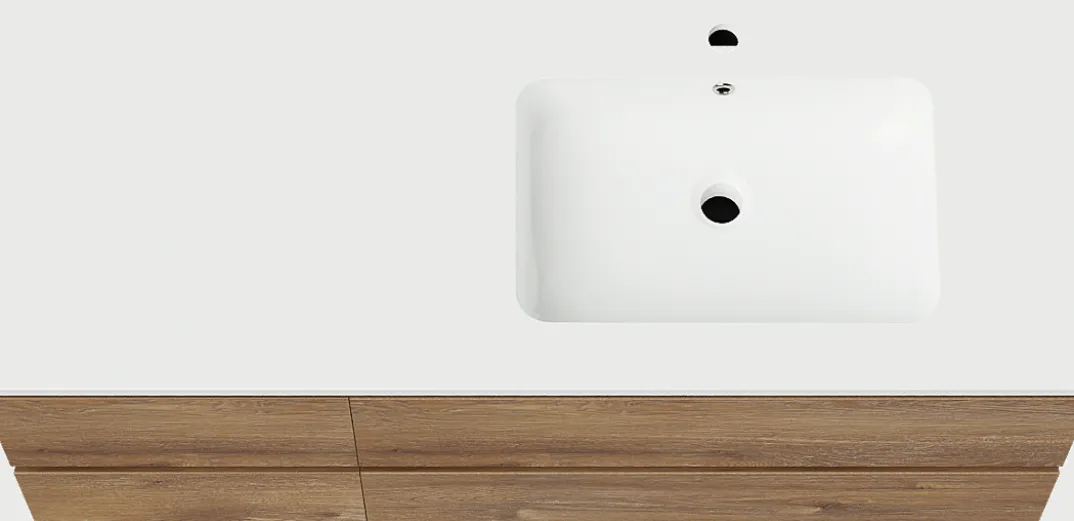 Linie Lado badkamermeubel met Vano wastafel