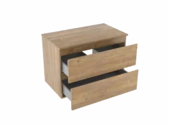 Linie Lado badkamermeubel met Lado wastafelblad voor waskom(men)