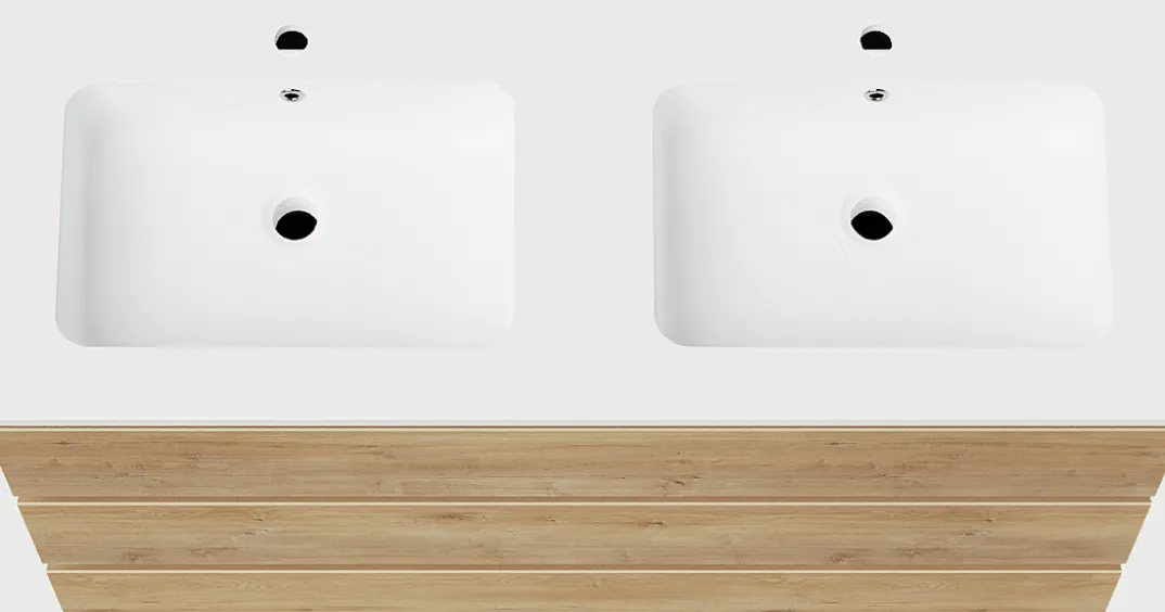 Linie Lado badkamermeubel met Vano wastafel