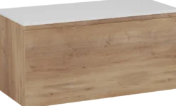 Linie Lado badkamermeubel met Lado wastafelblad voor waskom(men)