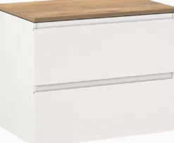 Linie Lado badkamermeubel met Lado wastafelblad voor waskom(men)