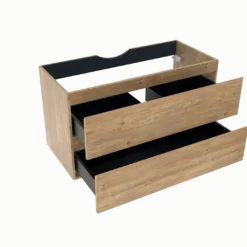 Linie Lado badkamermeubel met Lado wastafelblad voor waskom(men)