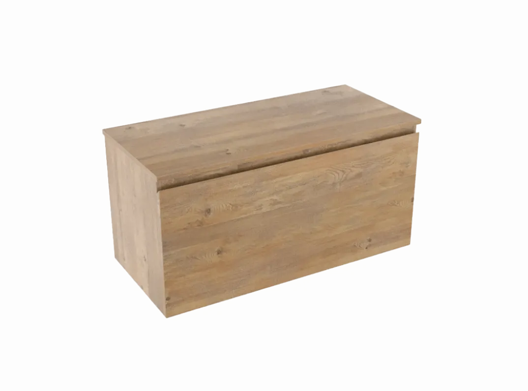 Linie Lado badkamermeubel met Lado wastafelblad voor waskom(men)