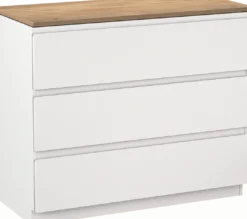 Linie Lado badkamermeubel met Lado wastafelblad voor waskom(men)
