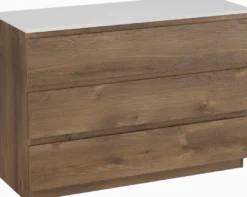 Linie Lado badkamermeubel met Lado wastafelblad voor waskom(men)
