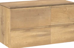 Linie Lado badkamermeubel met Lado wastafelblad voor waskom(men)