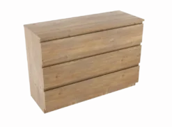 Linie Lado badkamermeubel met Lado wastafelblad voor waskom(men)