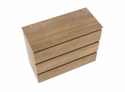 Linie Lado badkamermeubel met Lado wastafelblad voor waskom(men)