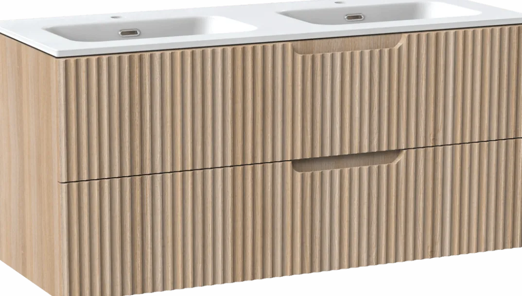 Linie Ribbo badkamermeubel met Baro wastafel