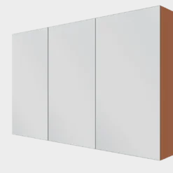 Linie Ribbo badkamermeubel met Baro wastafel en spiegelkast