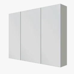 Linie Ribbo badkamermeubel met Baro wastafel en spiegelkast