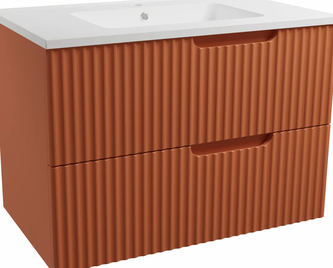 Linie Ribbo badkamermeubel met Vano wastafel