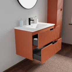 Linie Ribbo badkamermeubel met Vano wastafel