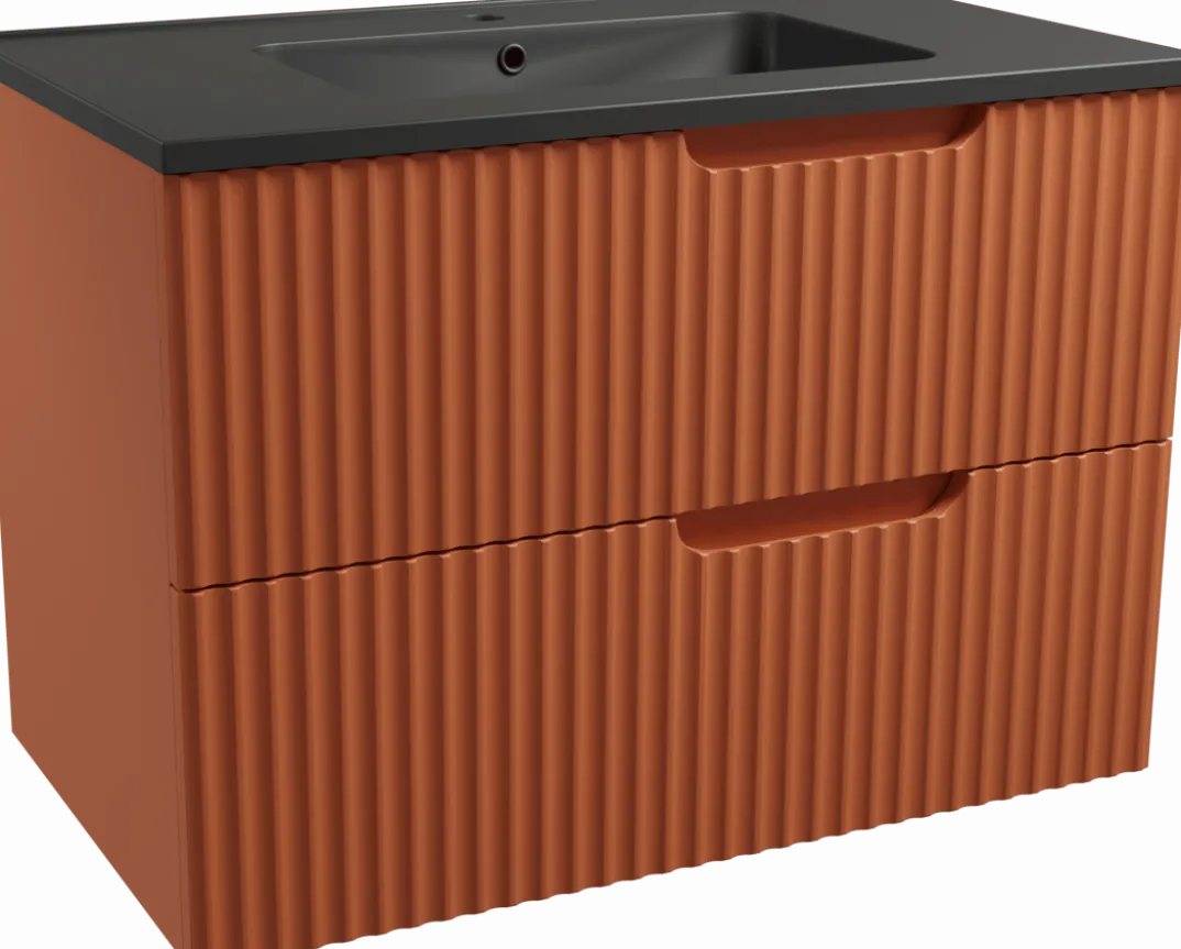 Linie Ribbo badkamermeubel met Vano wastafel
