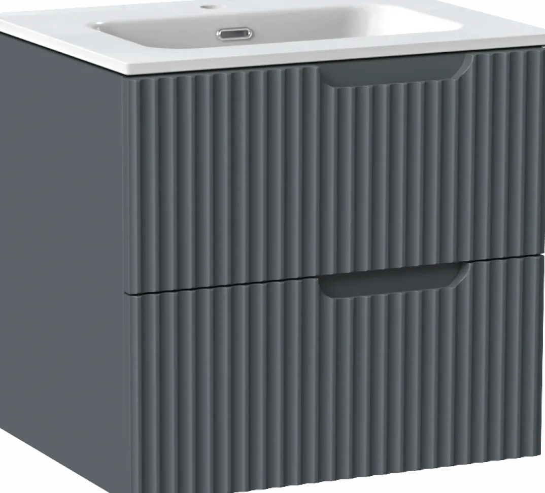 Linie Ribbo badkamermeubel met Baro wastafel