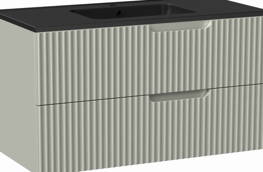 Linie Ribbo badkamermeubel met Vano wastafel