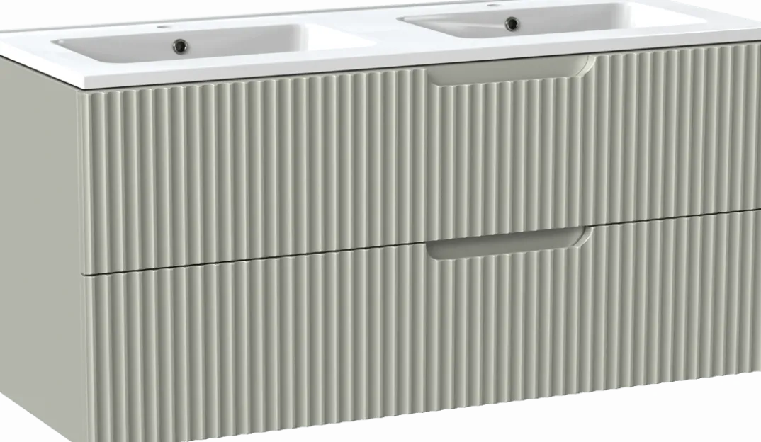 Linie Ribbo badkamermeubel met Vano wastafel