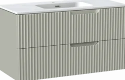 Linie Ribbo badkamermeubel met Baro wastafel