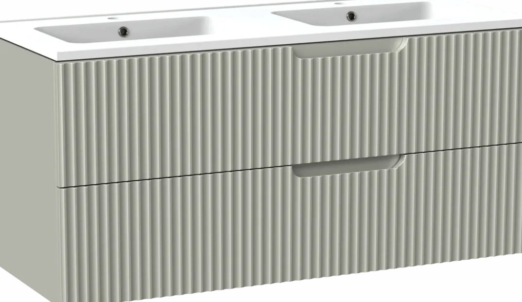 Linie Ribbo badkamermeubel met Vano wastafel