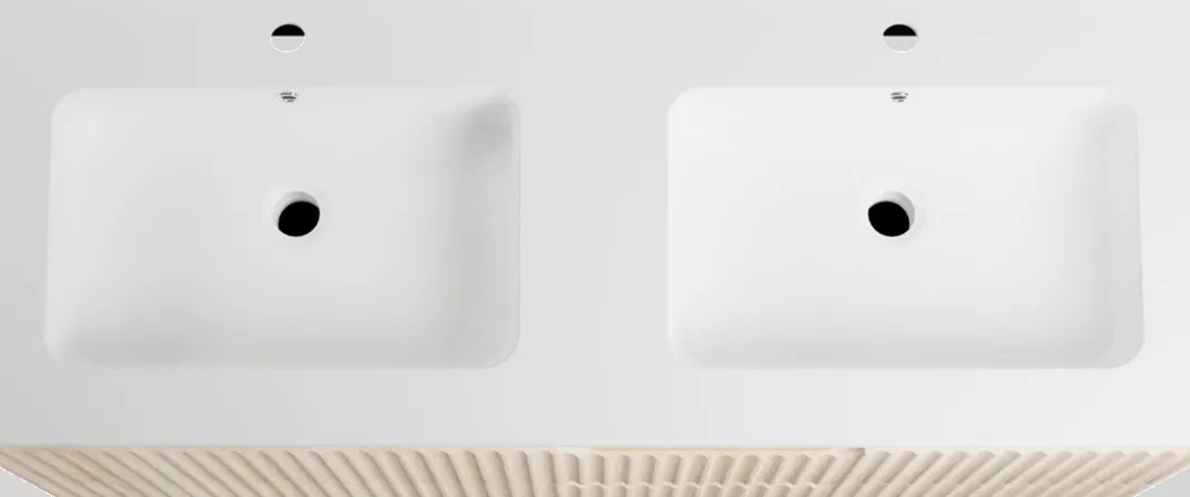 Linie Ribbo badkamermeubel met Vano wastafel