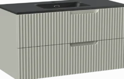 Linie Ribbo badkamermeubel met Baro wastafel