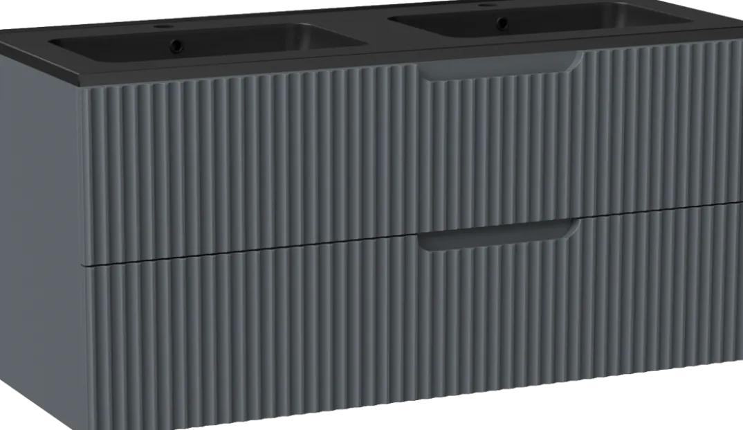 Linie Ribbo badkamermeubel met Vano wastafel