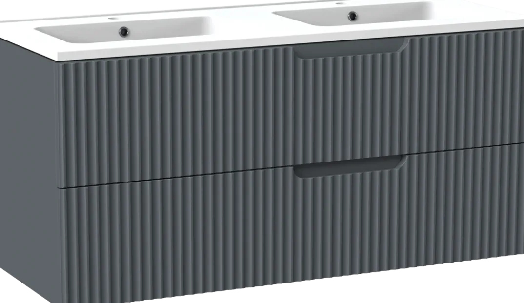 Linie Ribbo badkamermeubel met Vano wastafel