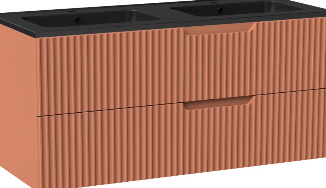Linie Ribbo badkamermeubel met Vano wastafel