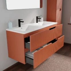 Linie Ribbo badkamermeubel met Vano wastafel