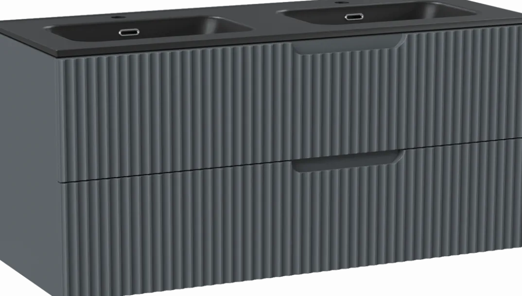 Linie Ribbo badkamermeubel met Baro wastafel