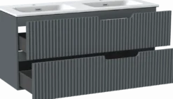 Linie Ribbo badkamermeubel met Baro wastafel
