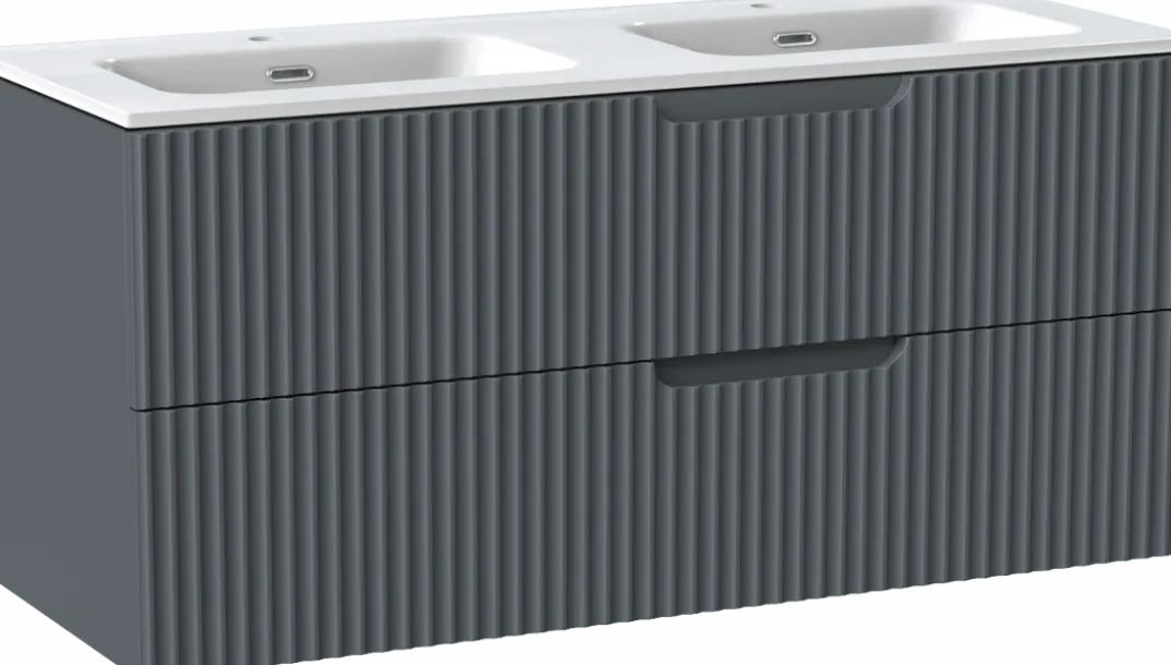 Linie Ribbo badkamermeubel met Baro wastafel