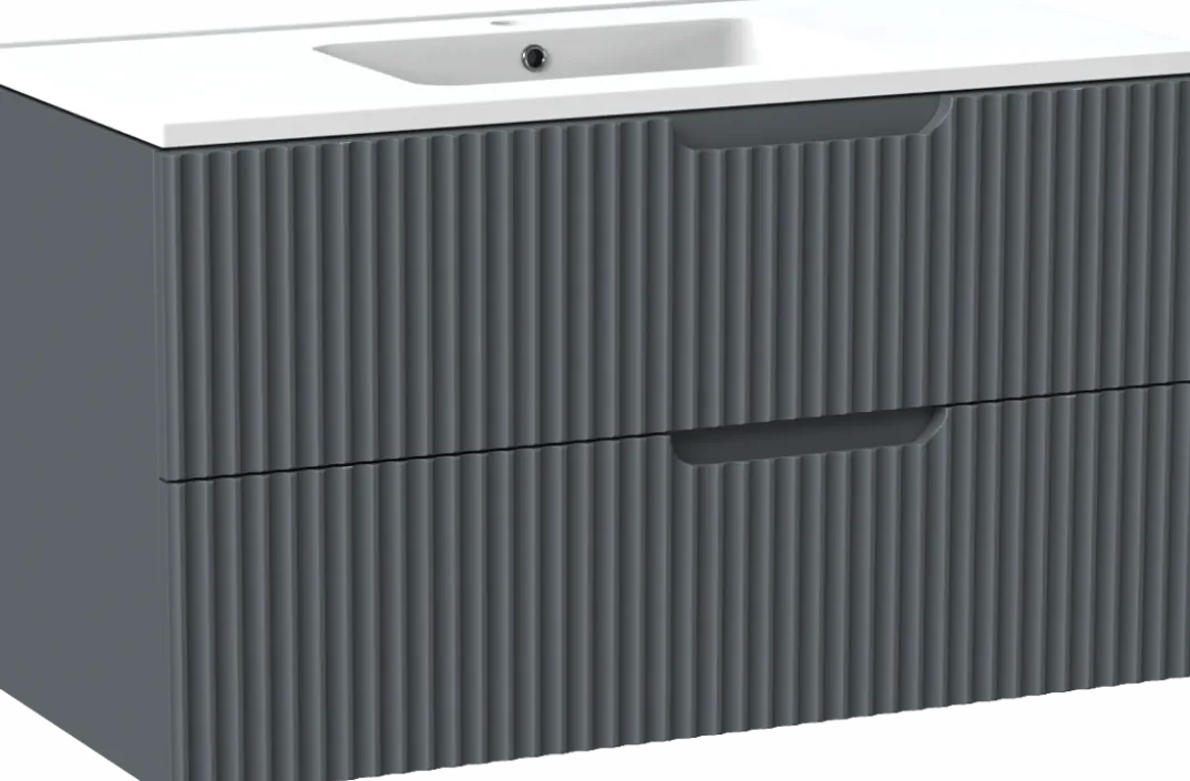 Linie Ribbo badkamermeubel met Vano wastafel