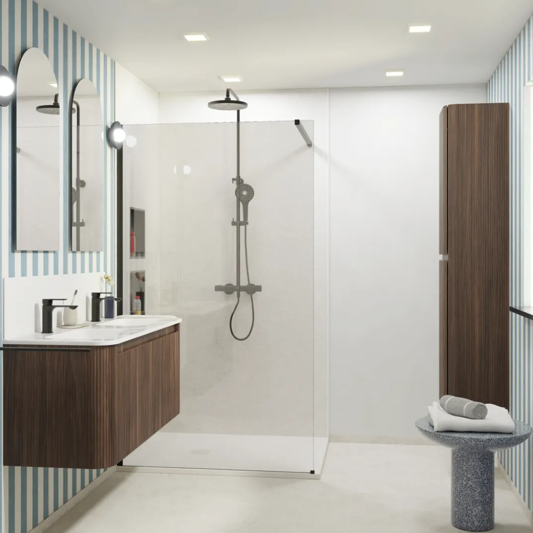 Luca Varess Suite douchewandbekleding (2 panelen)