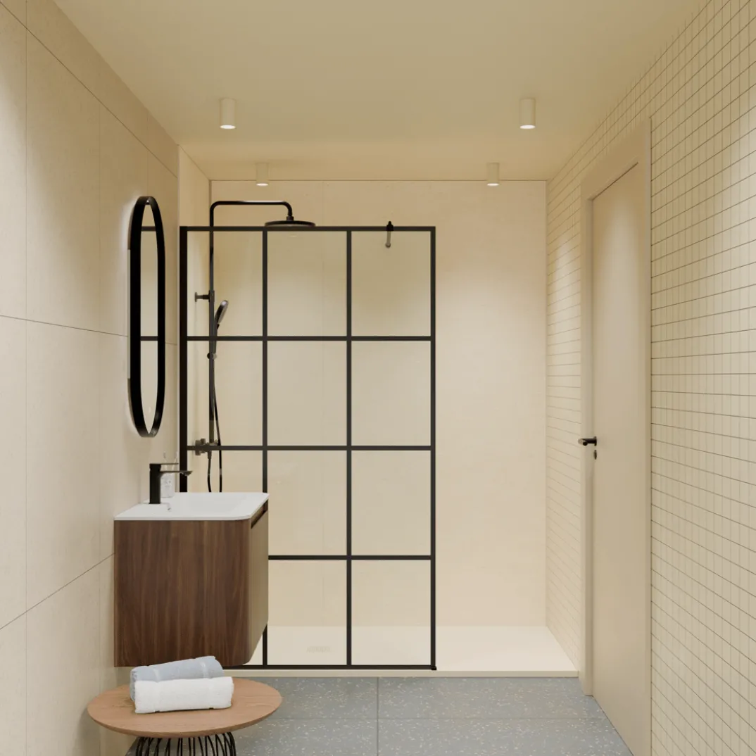 Luca Varess Suite douchewandbekleding (2 panelen)