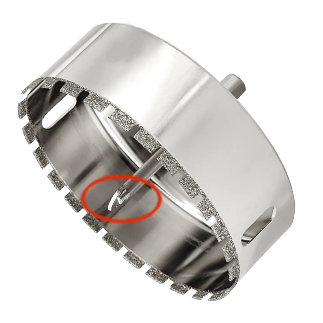 Santeg diamantboor met centreerpunt